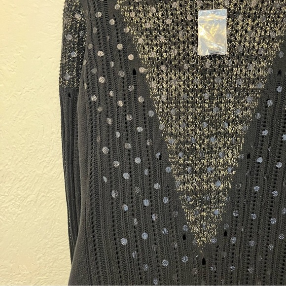 J. Peterman Small Sweater Dress Black Long Sleeve S - Picture 10 of 13